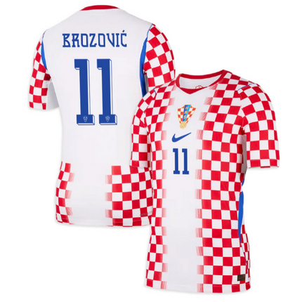 Marcelo Brozovic Croatia National Team 2026 World Cup Home Jersey - Red