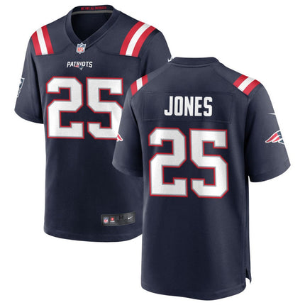 Marcus Jones New England Patriots 2026 Game Jersey - Navy
