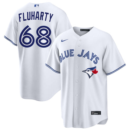 Mason Fluharty Toronto Blue Jays 2026 Home Jersey - White