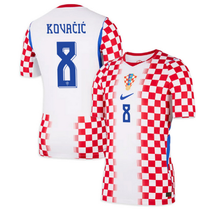 Mateo Kovacic Croatia National Team 2026 World Cup Home Jersey - Red