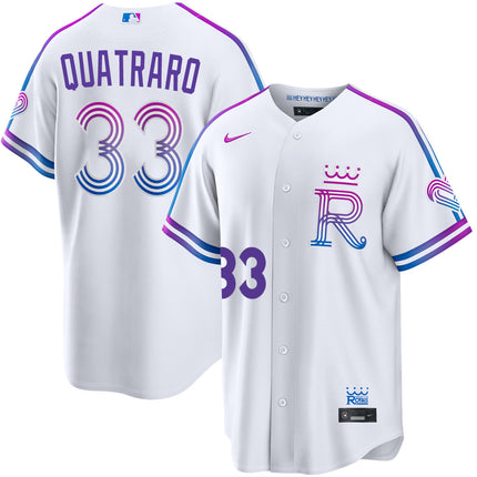 Matt Quatraro Kansas City Royals 2026 City Connect Jersey - White