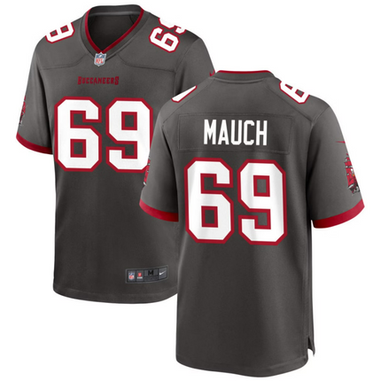 Cody Mauch Tampa Bay Buccaneers 2026 Alternate Game Jersey - Pewter