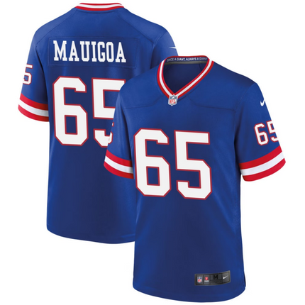 Francis Mauigoa New York Giants 2026 Classic Game Jersey - Royal