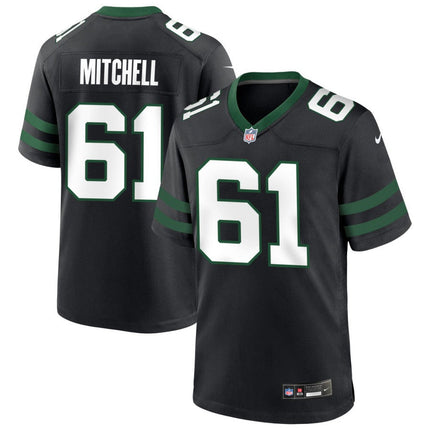 Max Mitchell New York Jets 2026 Legacy Alternate Game Jersey - Black