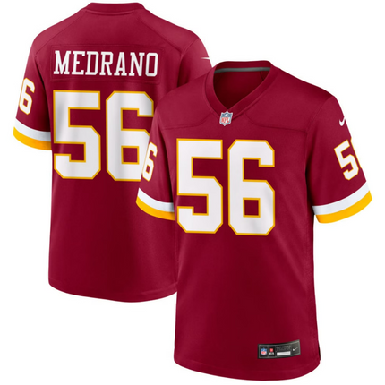 Kain Medrano Washington Commanders 2026 Game Jersey - Burgundy