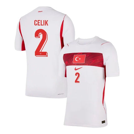 Mehmet Zeki Turkey National Team 2026 World Cup Away Jersey - White