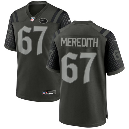 Jordan Meredith New York Jets 2026 Rivalries Collection Game Jersey - Green