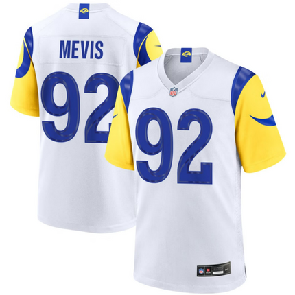 Harrison Mevis Los Angeles Rams 2026 Game Jersey - White