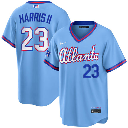 Michael Harris II Atlanta Braves 2026 City Connect Stadium Jersey - Powder Blue