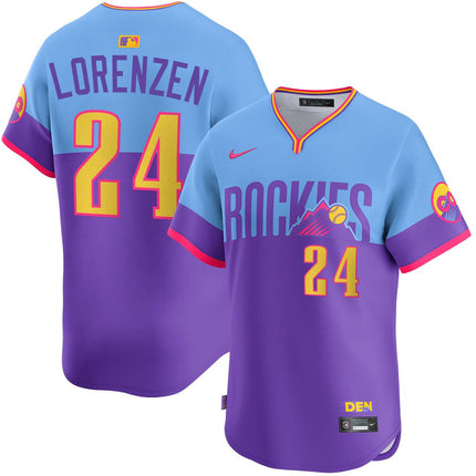 Michael Lorenzen Colorado Rockies City Connect Limited Jersey - Purple
