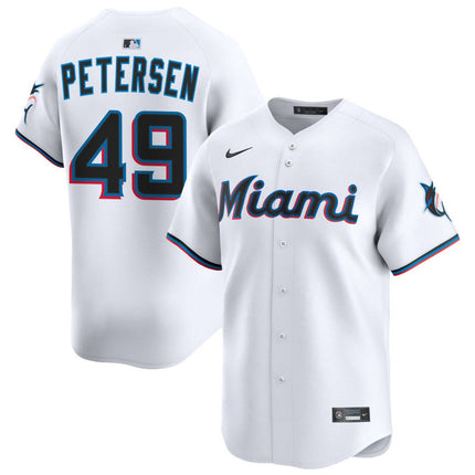 Michael Petersen Miami Marlins 2026 Home Limited Jersey - White