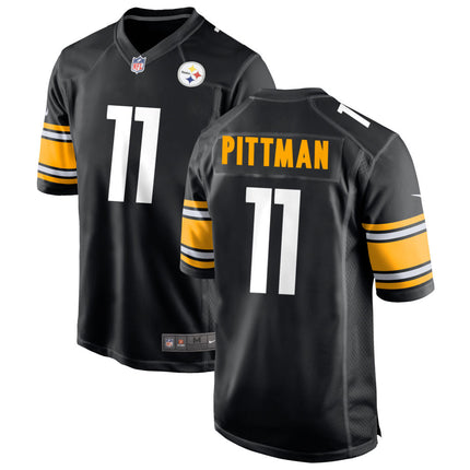 Michael Pittman Jr Pittsburgh Steelers 2026 Game Jersey - Black