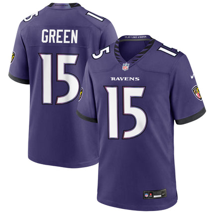 Mike Green Baltimore Ravens 2026 Game Jersey - Purple