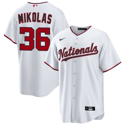 Miles Mikolas Washington Nationals 2026 Home Jersey - White
