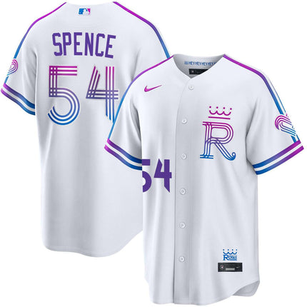 Mitch Spence Kansas City Royals 2026 City Connect Jersey - White
