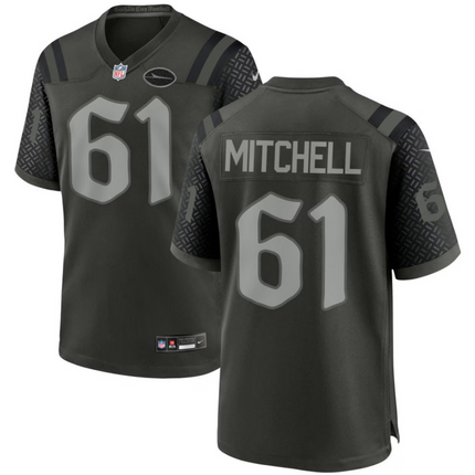 Max Mitchell New York Jets 2026 Rivalries Collection Game Jersey - Green