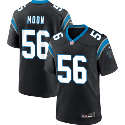 Jeremiah Moon Carolina Panthers 2026 Game Jersey - Black