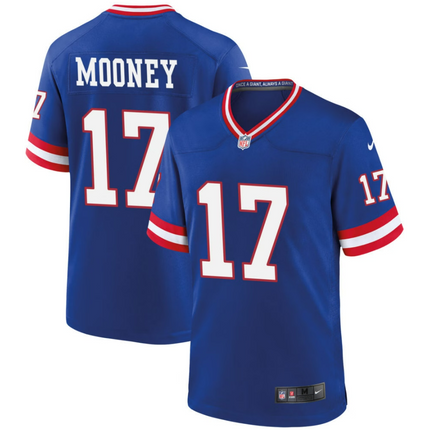 Darnell Mooney New York Giants 2026 Classic Game Jersey - Royal