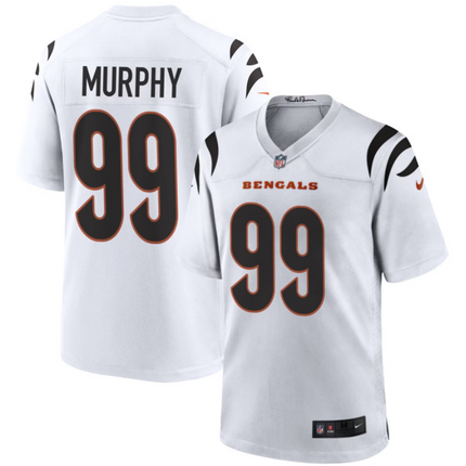 Myles Murphy Cincinnati Bengals 2026 Game Jersey - White