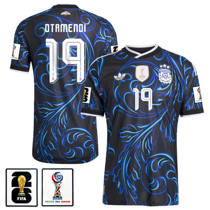 Nicolas Otamendi Argentina National Team 2026 World Cup Away Jersey - Blue