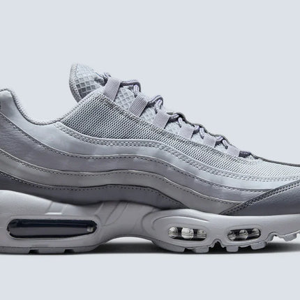 Men's Nike Air Max 95 Grey Midnight Navy Shoes