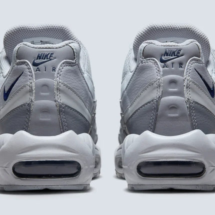 Men's Nike Air Max 95 Grey Midnight Navy Shoes