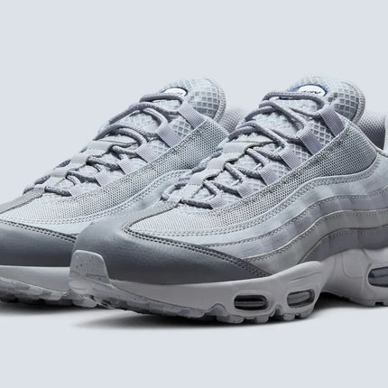 Men's Nike Air Max 95 Grey Midnight Navy Shoes