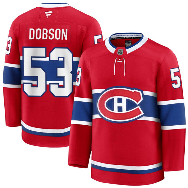Noah Dobson Montreal Canadiens 2026 Home Premium Jersey - Red