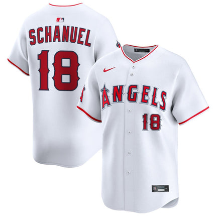 Nolan Schanuel Los Angeles Angels 2026 Home Limited Jersey - White