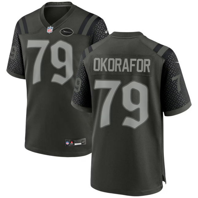 Chukwuma Okorafor New York Jets 2026 Rivalries Collection Game Jersey - Green
