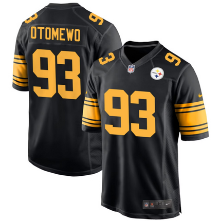 Esezi Otomewo Pittsburgh Steelers 2026 Alternate Game Jersey - Black