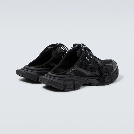 Men's Balenciaga 3XL Mesh Sneaker Mules In Black
