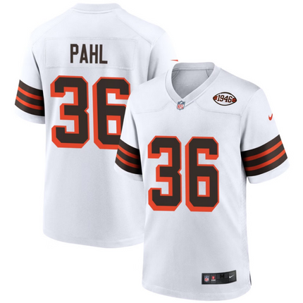 Wes Pahl Cleveland Browns 1946 Collection Alternate Jersey - White