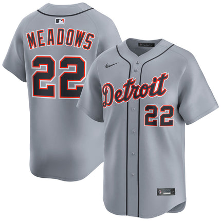 Parker Meadows Detroit Tigers 2026 Road Limited Jersey - Grey