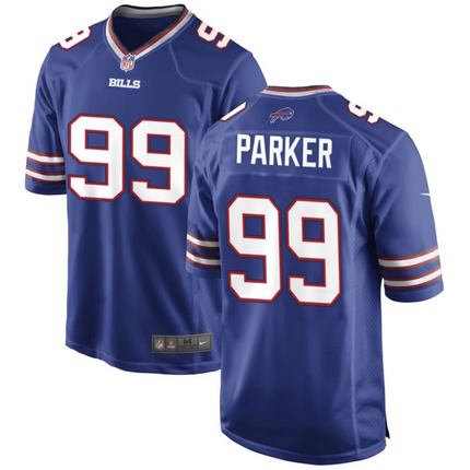 T.J. Parker Buffalo Bills 2026 Game Jersey - Royal