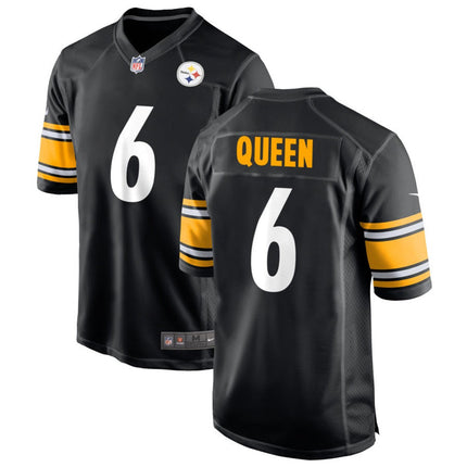 Patrick Queen Pittsburgh Steelers 2026 Game Jersey - Black