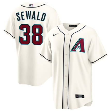 Paul Sewald Arizona Diamondbacks 2026 Home Jersey - Cream