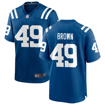 Pharaoh Brown Indianapolis Colts 2026 Game Jersey - Royal