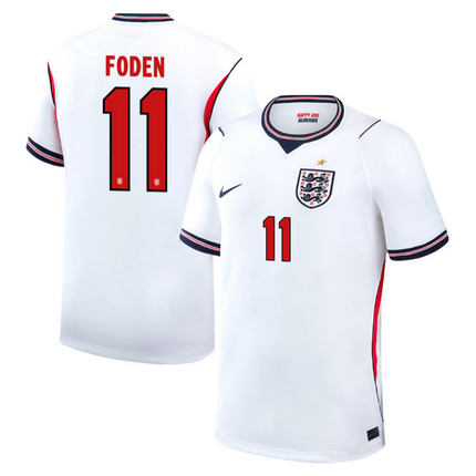 Phil Foden England National Team 2026 World Cup Hone Jersey - White