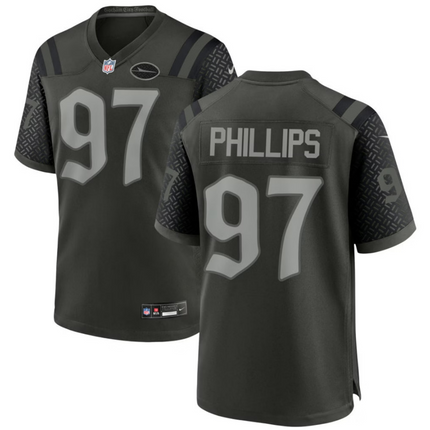 Harrison Phillips New York Jets 2026 Rivalries Collection Game Jersey - Green