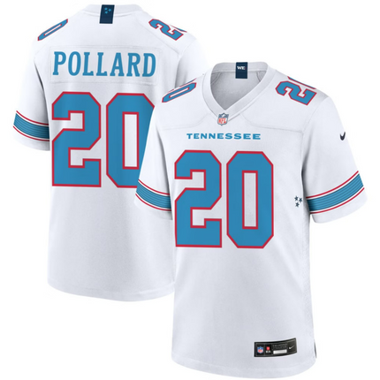 Tony Pollard Tennessee Titans 2026 Game Jersey - White