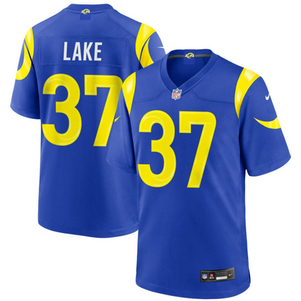 Quentin Lake Los Angeles Rams 2026 Game Jersey - Royal