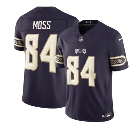 Randy Moss Minnesota Vikings 2026 Rivalries Limited Stitched Jersey - Purple