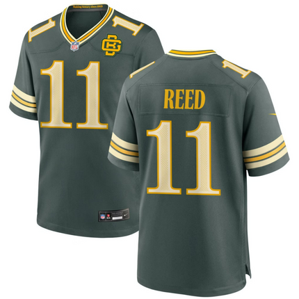 Jayden Reed Green Bay Packers 2026 Rivalries Collection Game Jersey - Green