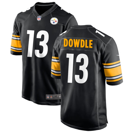Rico Dowdle Pittsburgh Steelers 2026 Game Jersey - Black