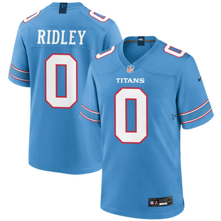 Calvin Ridley Tennessee Titans 2026 Game Jersey - Light Blue