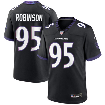 Tavius Robinson Baltimore Ravens 2026 Alternate Game Jersey - Black