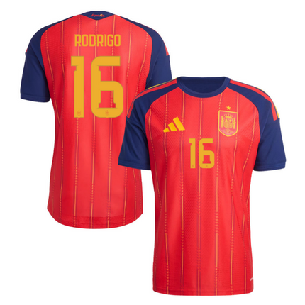 Rodri Spain National Team 2026 World Cup Home Jersey - Red