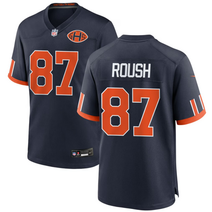 Sam Roush Chicago Bears 2026 Rivalries Collection Game Jersey - Navy