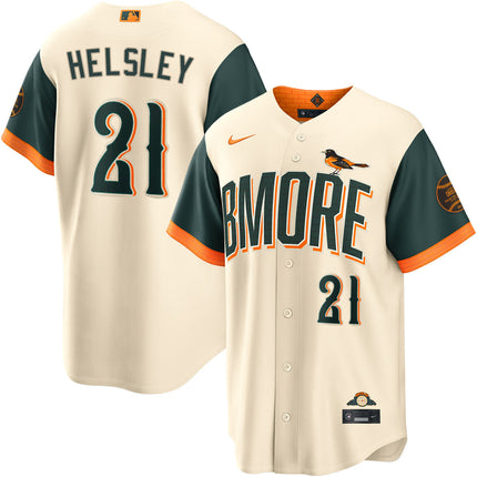 Ryan Helsley Baltimore Orioles 2026 City Connect Jersey - Cream